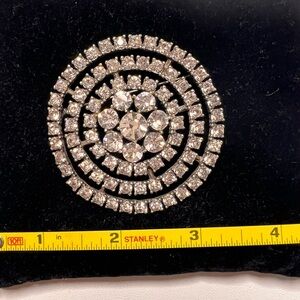 St John Circular Costume Brooch